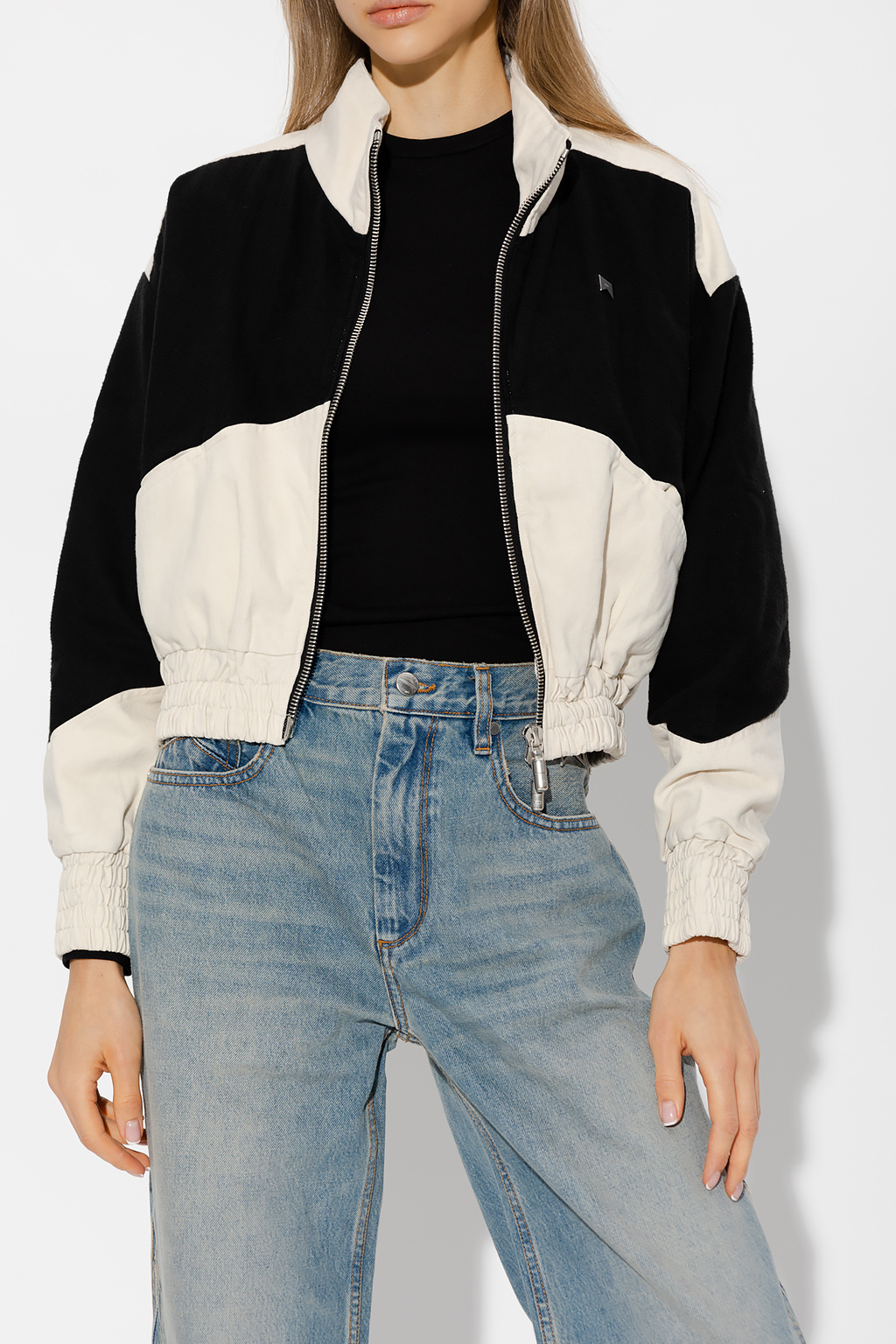 SchaferandweinerShops KR - Karl Lagerfeld two-tone panel